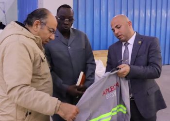 المهندس هيثم حسين، رئيس مجلس إدارة مجمع عمال مصر المنظومة الاقتصادية المستدامة الدكتور أبو بكر عبد الله برقو