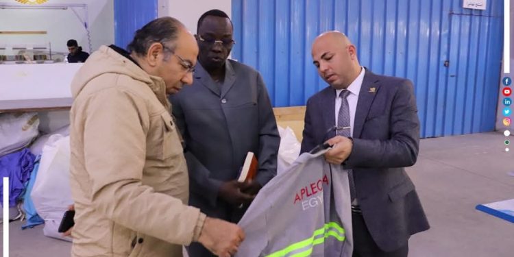 المهندس هيثم حسين، رئيس مجلس إدارة مجمع عمال مصر المنظومة الاقتصادية المستدامة الدكتور أبو بكر عبد الله برقو
