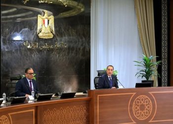 جانب من المؤتمر الصحفي لرئيس مجلس الوزراء
