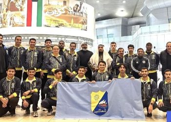 جانب من مشاركة وفد طلاب جامعة الكويت في الدورة الرياضية ال10 بـ مسقط