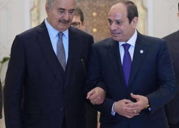 الرئيس السيسي والمشير خليفة حفتر