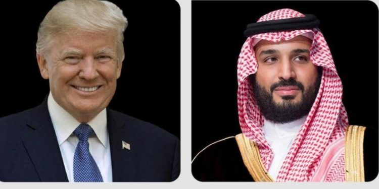 بن سلمان وترامب