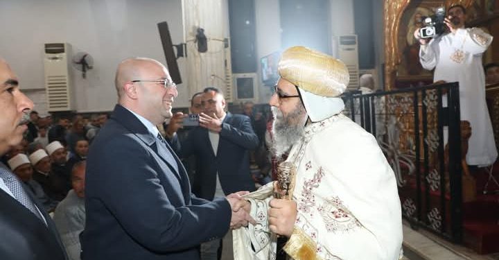 عيد الميلاد المجيد.. محافظ بني سويف : أتمنى أن يكون عيداً وفرحة على الشعب المصري جميعاً 