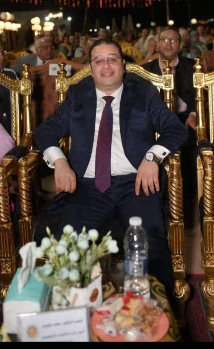 الدكتور محمد سيد جنيدي عضو مجلس النواب ـ أمين عام حزب الشعب الجمهوري بمحافظة بني سويف 