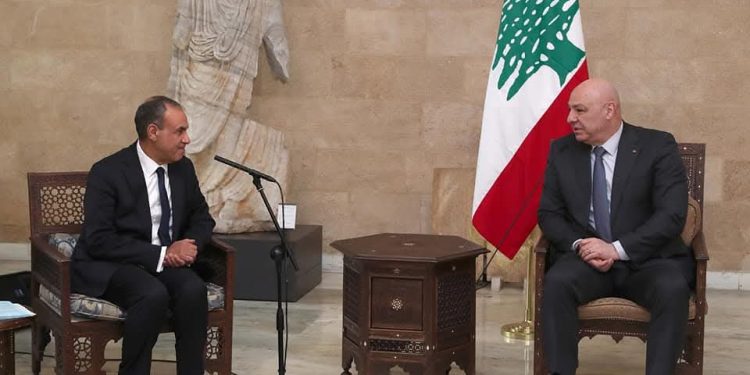 وزير الخارجية المصري يلتقي الرئيس اللبناني جوزيف عون