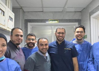 الفريق الطبي بعمليات SpyGlass بمستشفى التأمين الصحي