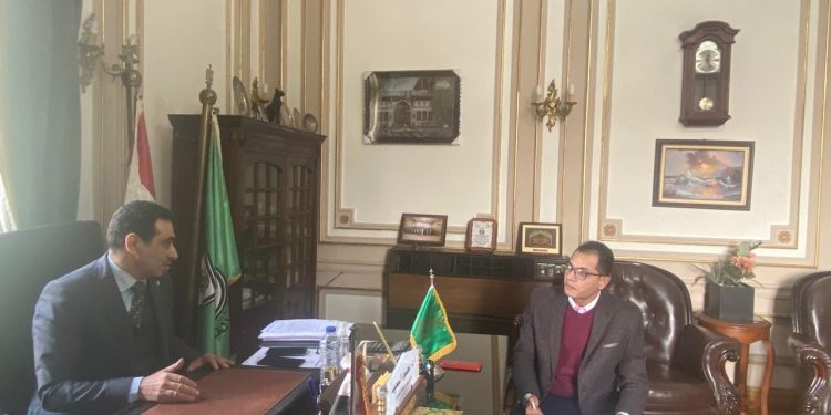 الدكتور محمود السعيد نائب رئيس جامعة القاهرة لشئون الدراسات العليا والبحوث