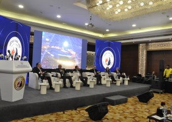 ندوة حزب حماة الوطن بالجيزة
