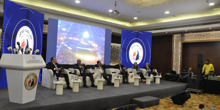 ندوة حزب حماة الوطن بالجيزة