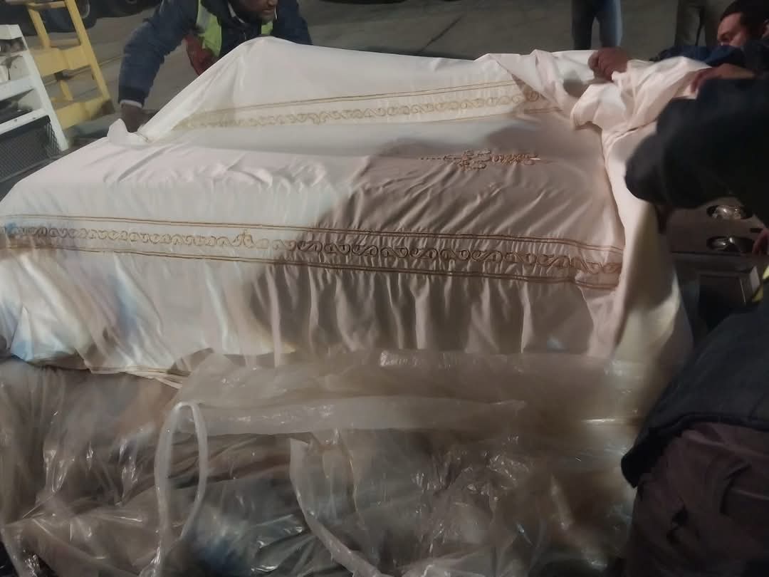 جثمان الأمير الراحل كريم الأغاخان 