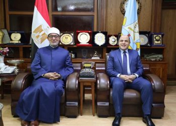 محافظ كفر الشيخ يستقبل مفتي الديار المصرية