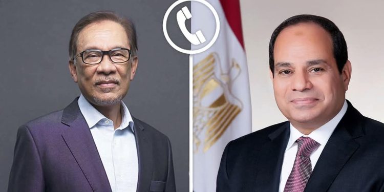 الرئيس السيسي ورئيس الوزراء الماليزي
