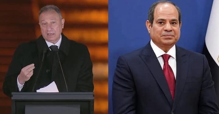 الرئيس السيسي ومحمود الخطيب