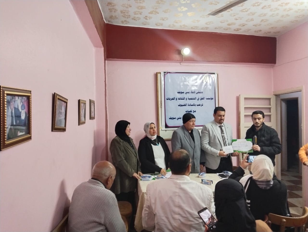 ملتقي أدباء بني سويف يوزع جوائز  مسابقة صلاح جاهين