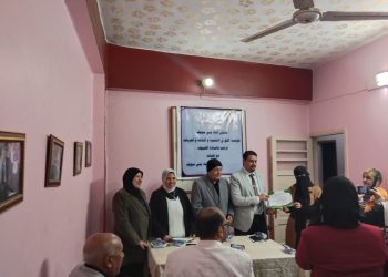 ملتقي ادباء بني سويف يسلم جوائز مسابقة صلاح جاهين