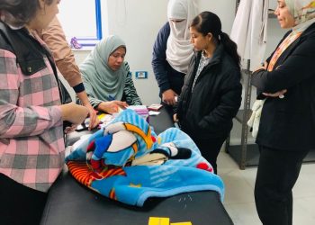 وحدة التغذية العلاجية بمستشفي بني سويف التخصصي