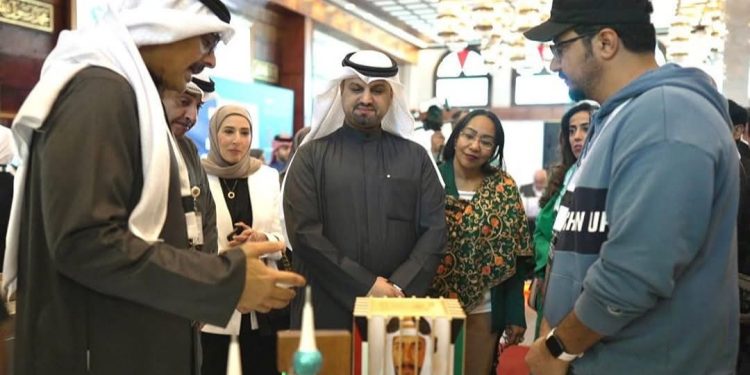 جانب من مشاركة وزارة الدفاع الكويتية في منتدى الخليجي للتنمية وإدارة المشاريع المستدامة