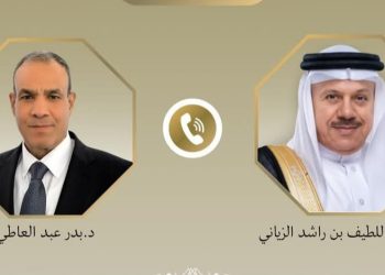 وزيرا الخارجية المصري والبحريني