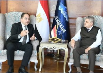 النائب عادل اللمعي والفريق أسامة ربيع