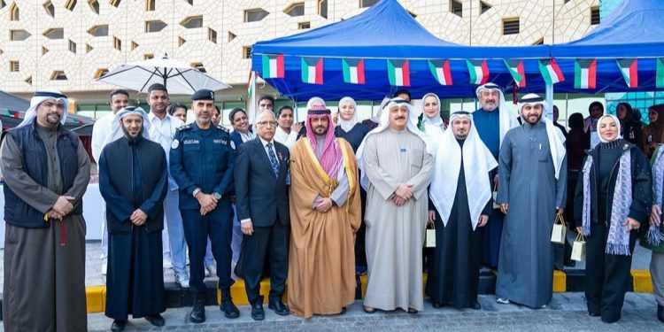 احتفال منطقة مبارك الكبير الصحية بالذكرى الـ 64 لاستقلال الكويت