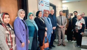 زيارة مدير فرع التأمين الصحي ببني سويف للمستشفي الجامعي