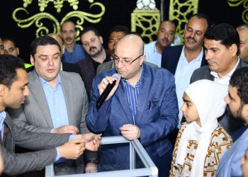 5 رحلات عمرة لمواطني سمسطا ببني سويف في افطار مستقبل وطن