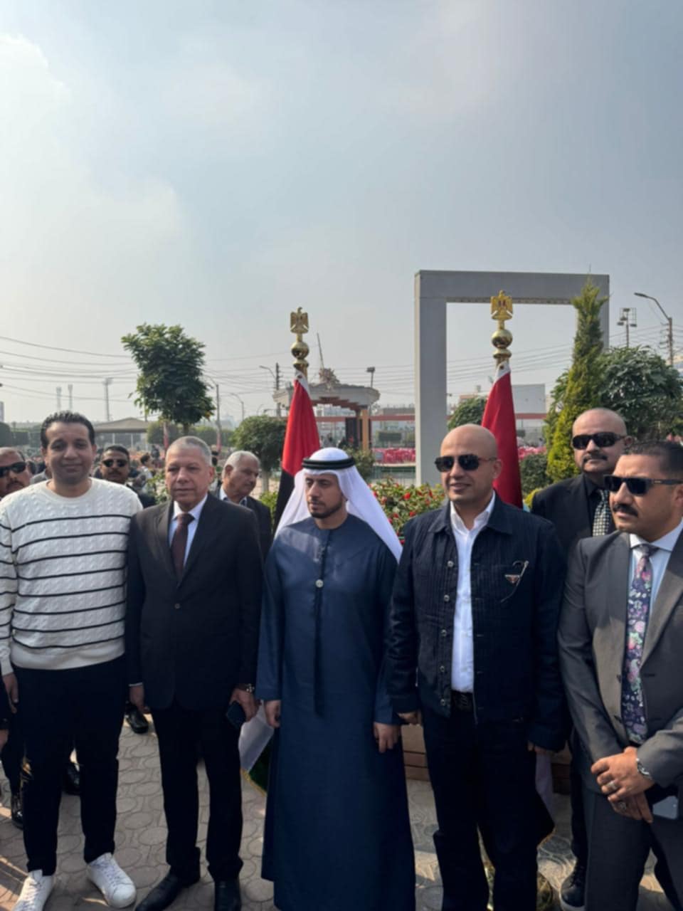 المصرية الاماراتية تسلم التبرع لنادي بني سويف 
