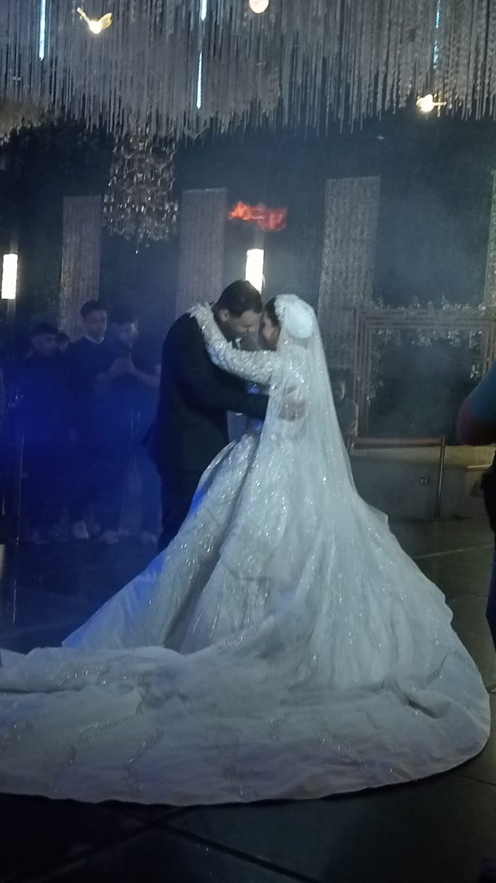 العروسين هادي ونورهان - تصوير منال الشيمي