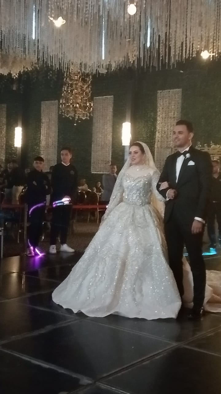 العروسين هادي ونورهان - تصوير منال الشيمي