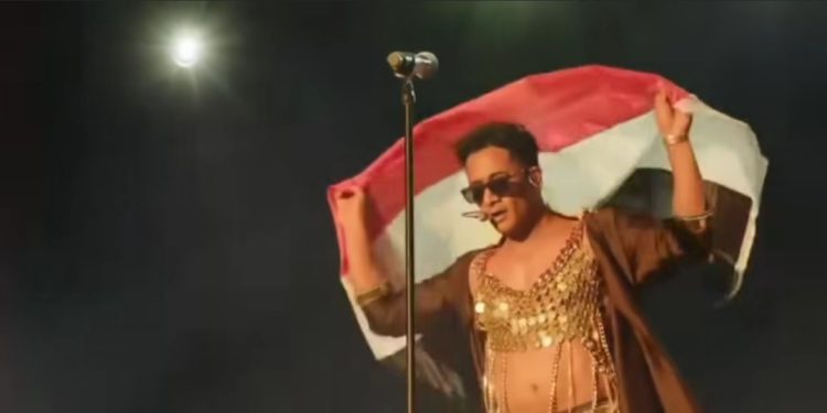 محمد رمضان في حفل أمريكا