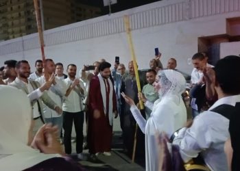 العروسان نورهان وعبدالرحمن