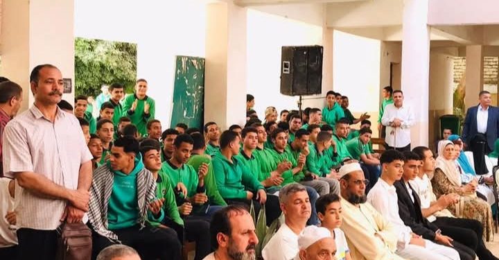برعاية أوت بون ترافيل للسياحة.. تكريم المتفوقين بمدرسة عمر بن الخطاب الثانوية بناصر شمال بني سويف
