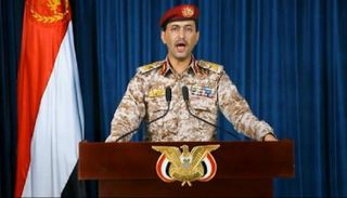 العقيد يحيي سريع المتحدث باسم الحوثيين