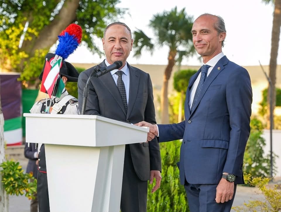 الباعور يشارك في حفل إحياء عيد الجمهورية الإيطالية بـ ليبيا