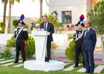 الباعور يشارك في حفل إحياء عيد الجمهورية الإيطالية بـ ليبيا