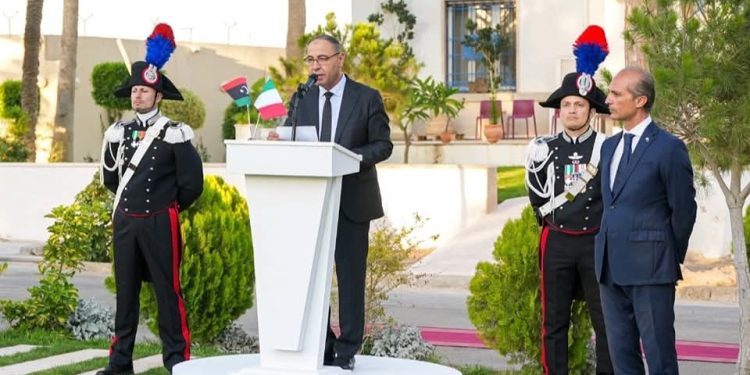 الباعور يشارك في حفل إحياء عيد الجمهورية الإيطالية بـ ليبيا