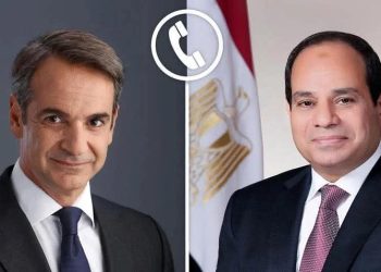 إتصال هاتفي بين الرئيس السيسي ورئيس الوزراء اليوناني