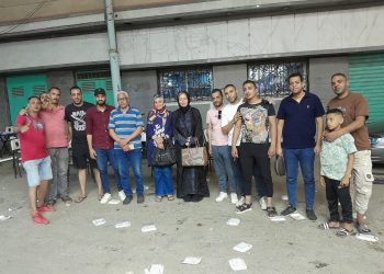 ” توزيع 1500 وجبة ” في مأدبة إفطار يوم عرفه بشارع الجبالي في بني سويف برعاية شيماء جنيدي