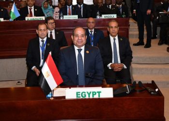جانب من مشاركة الرئيس السيسي في الدورة السابعة لاجتماع القمة التنسيقي للاتحاد الأفريقي