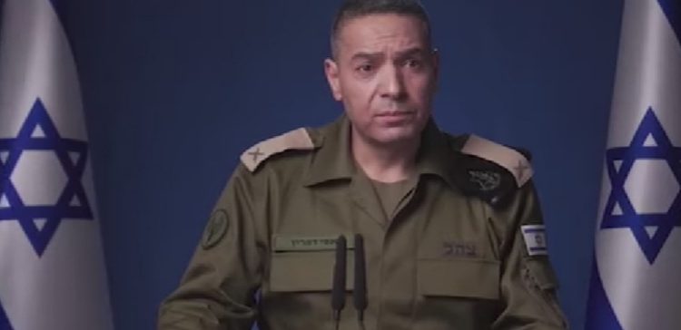 المتحدث باسم الجيش الإسرائيلي