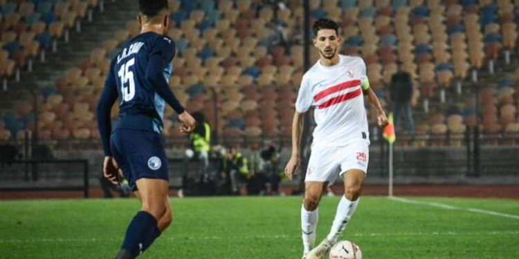 لاعب الزمالك أحمد فتوح