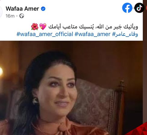 وفاء عامر ترد على شائعات هروبها من مصر وتؤكد ثقتها في القضاء