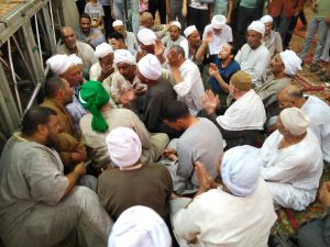 جانب من الإحتفال بمولد الجنيدي 