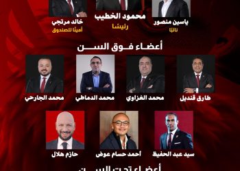تعرف علي قائمة الخطيب في إنتخابات الأهلي القادمة 
