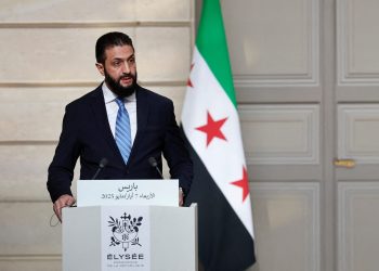 الرئيس السوري أحمد الشرع