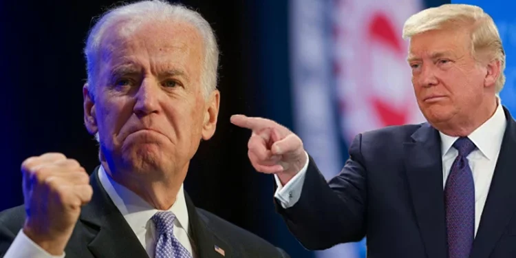 ترامب و جو بايدن