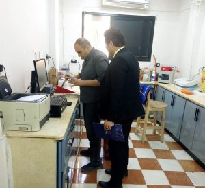 غلق 4 معامل و مركزين للجلدية والبشرة ببني سويف 