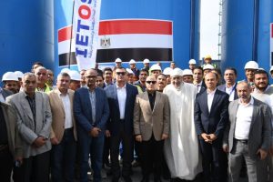  وزير الإسكان ومحافظ كفر الشيخ يفتتحان محطة مياه شرب دقميرة
