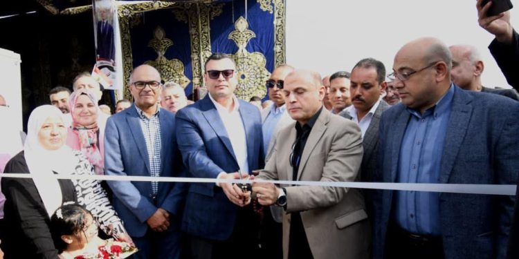 وزير الإسكان ومحافظ كفر الشيخ يفتتحان محطة مياه شرب دقميرة