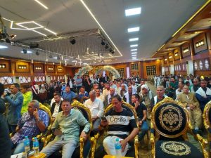 حضور عدد من الاعلاميين للمؤتمر 
